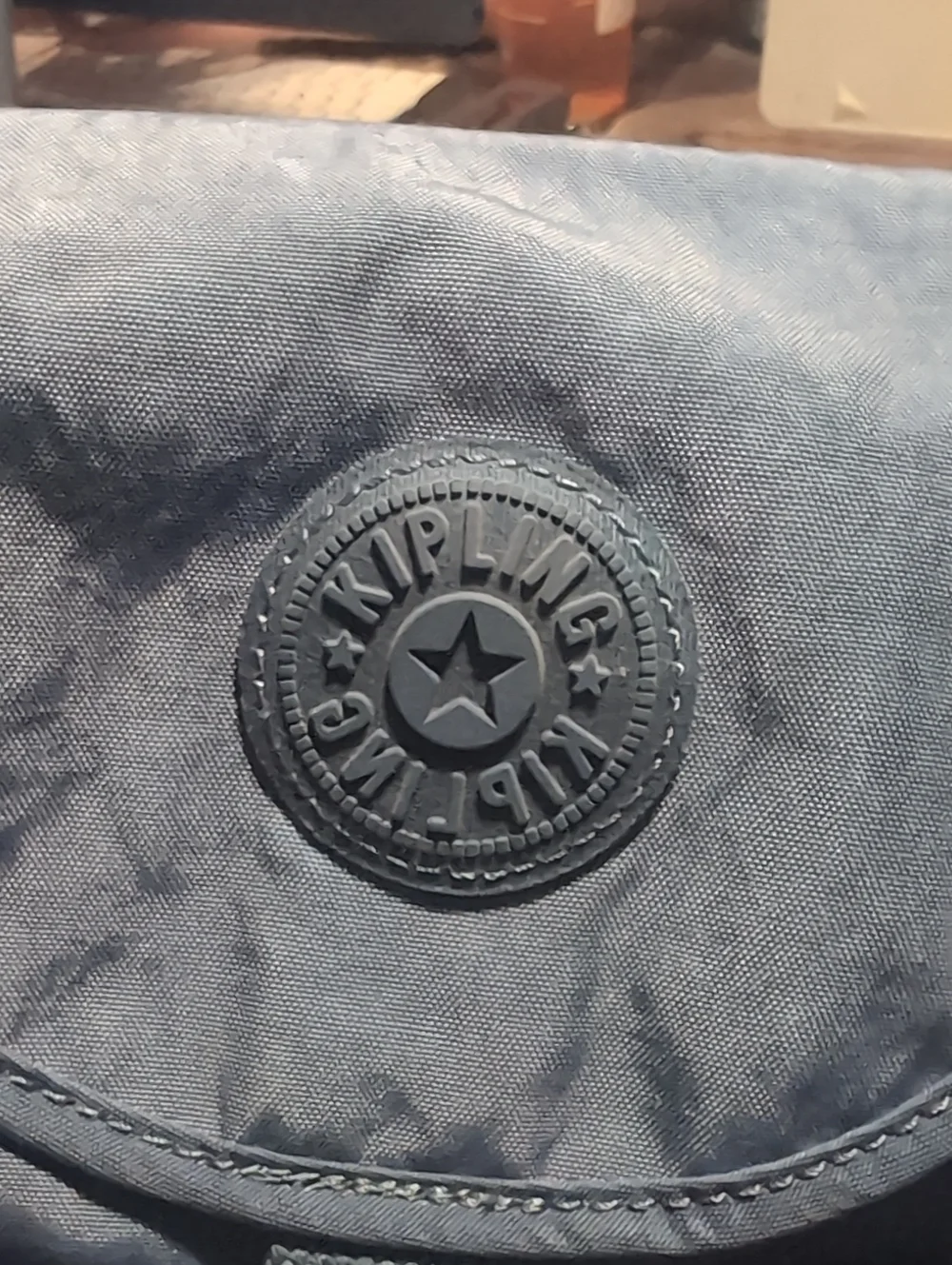 Kipling Queenie Blue Backpack